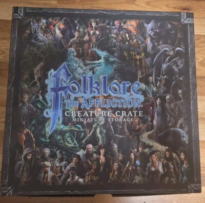 Folklore the Affliction: Creature Crate Contains 151 mini figures 