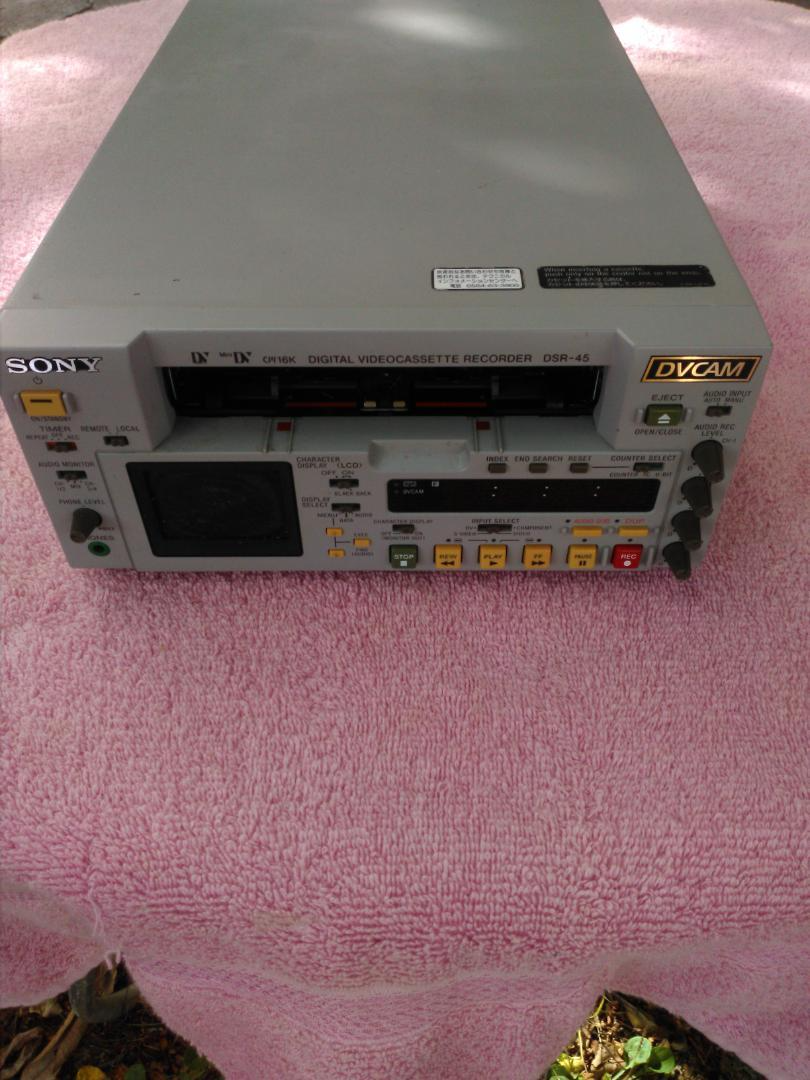 SONY DSR-45 DVCAM MiniDV Compact Desktop Player Digital 