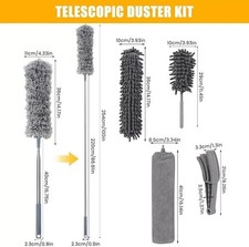 Spolverino per Polvere 6 pezzi Microfibra per Pulizia Lavabile 80-250 cm   2pack