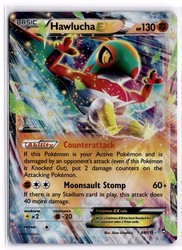 Hawlucha EX 64/111 Furious Fists Ultra Rare Holo