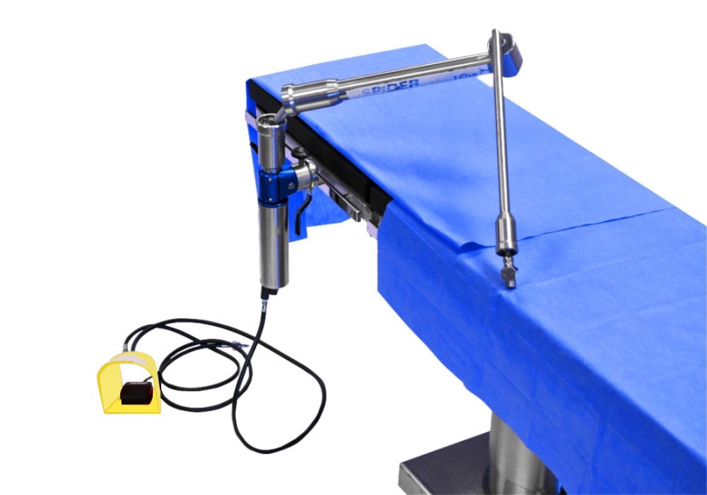 Smith & Nephew Tenet Pneumatic SPIDER Limb Positioner with Footswitch