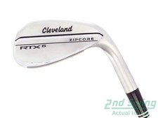 Cleveland RTX 6 ZipCore Tour Satin Wedge Gap GW 50  Steel Wedge Flex Right 35.75