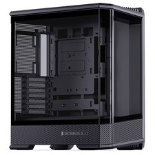 Image of Jonsbo D400 PC Case, Midi Tower, ATX, Tempered Glass - Black