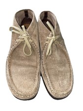 Vintage Hush Puppies Bridgeport Suede Shoes 1990s Size 7.5M Boots USA Made