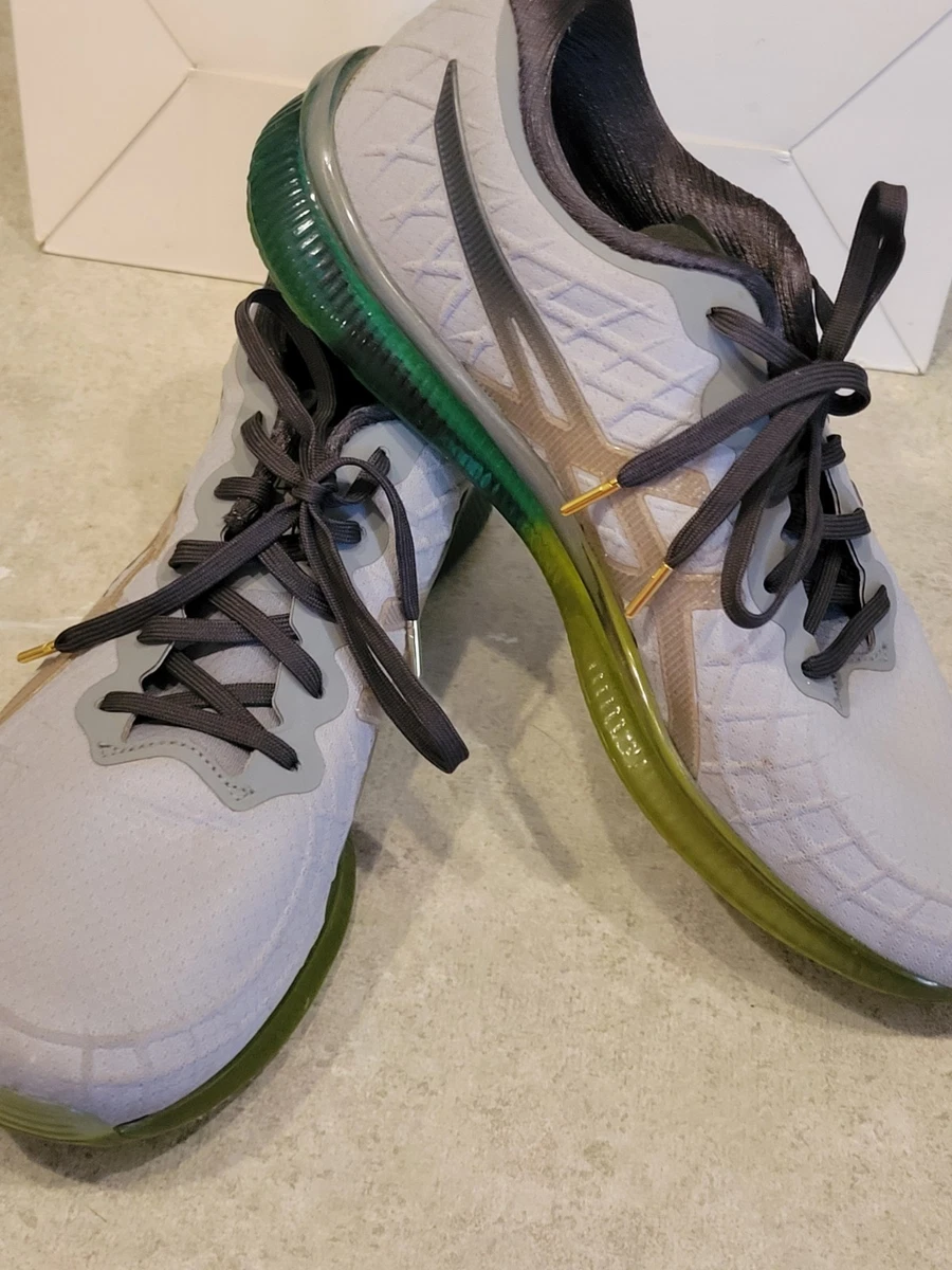 Preços baixos em ASICS Gel Quantum Infinity Grey Green | eBay