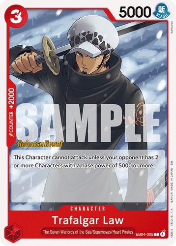 PSA 10 Trafalgar Law Official Event Top Prize One Piece Card