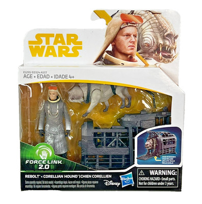 Star Wars Rebolt Correllian Hound Force Link 2.0 3.75 inch 2-Pack - RARE & New