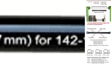 Bike Trainer Thru Axle Adapter 12MM Axle 1.0/1.5/1.75 Thread Pitch M12 167-1.5