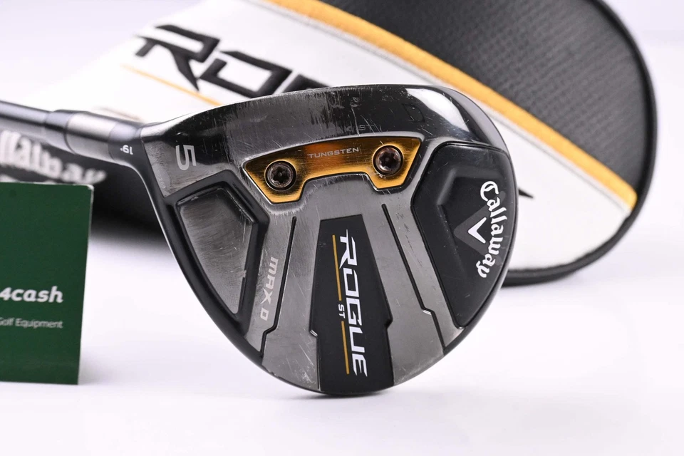 Left Hand Callaway Rogue ST Max D #5 Wood / 19 Degree / Stiff Flex Tensei AV Blu - Image 2 of 4