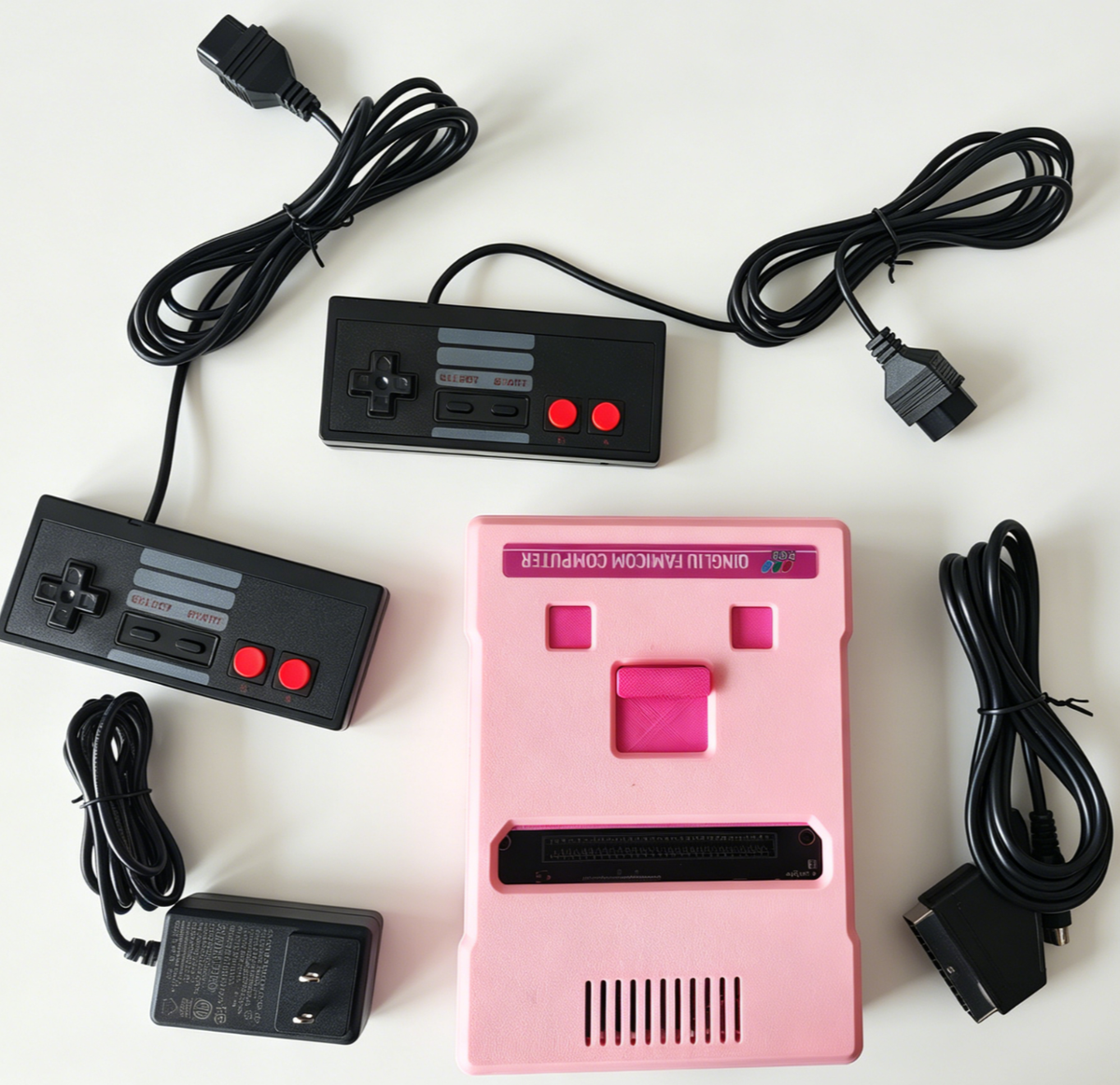レアエフェクター！FAMICOMP NTSC FPGA Retro Famicom NES HDMI VGA RGBS Multi-Output Console | eBay