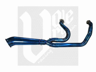 Full System Exhaust 2 Into 1 Fits For Harley Davidson Road Glide Model 1998-2025