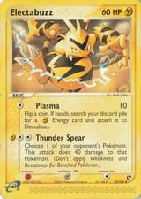 Electabuzz Uncommon EX Sandstorm 35/100 MP on eBay