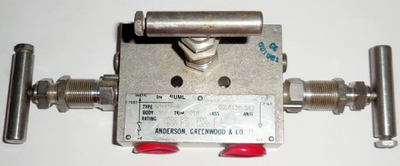 #ad #ad Arco Anderson Greenwood M1HIS 4 3 Valve Manifold 2 Block 1 Equalize Remote Mnt $544.50