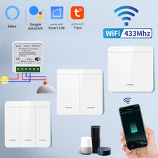 Tuya Smart WiFi Schalter Für Beleuchtung RF-433MHz Drahtlose Schalter Smart