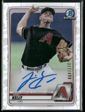 2020 Bowman Chrome Levi Kelly #CPA-LK 1st Refractor Auto /499 Diamondbacks