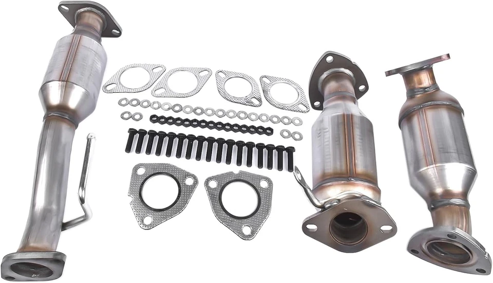 3 件装催化转换器兼容别克飞地雪佛兰 Traverse GMC Aca... — 第 2/4 张图片