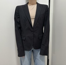 DDP D&G Dolce & Gabbana Women Fitted Wool Black Jacket size 46