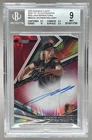 Jackson Holliday 2022 Bowman's Best #B22-JH Red Lava Refractor Auto 4/5 BGS 9