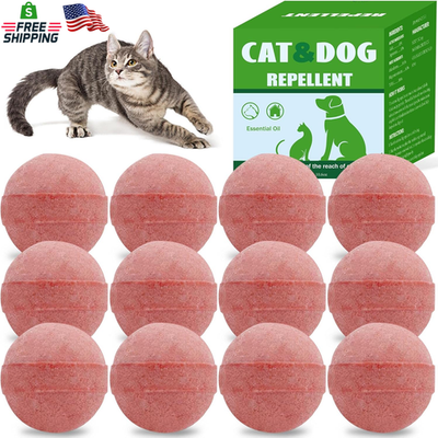 #ad 12Pack Cat Repellent Indoor Outdoor Cat amp; Dog Natural Repellents Peppermint Oil $14.93