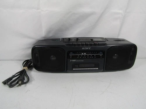 Sony CFS-200 Stereo FM/AM Radio Cassette Recorder Boombox