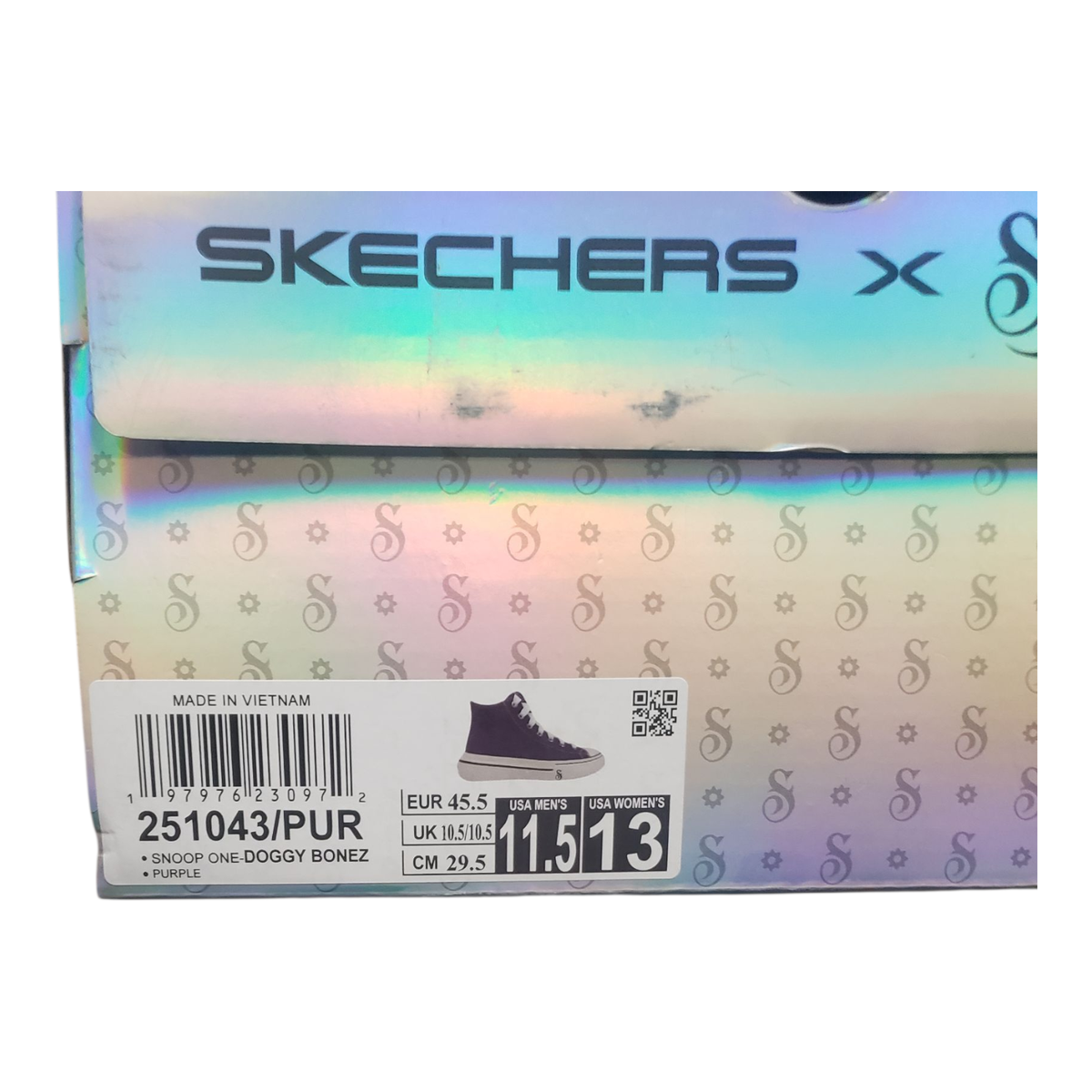 Skechers Snoop Dogg: Snoop One Doggy Bonez Men's Sneakers Purple