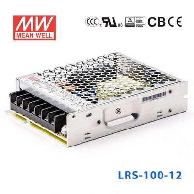 MEAN WELL LRS-100-12 Power Supply - USA Stock