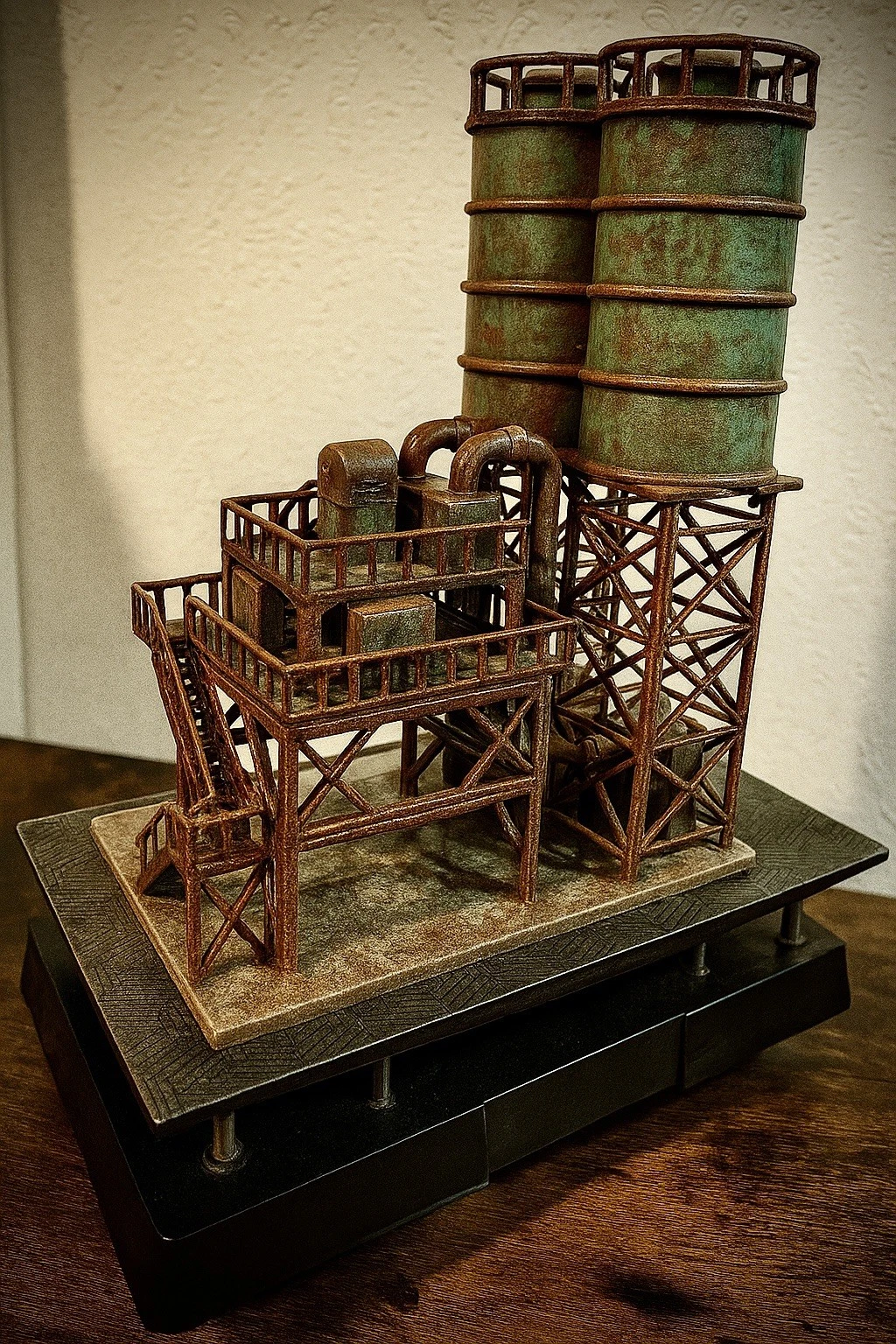Chemical Factory – Model Railway Scenery – N-Gauge