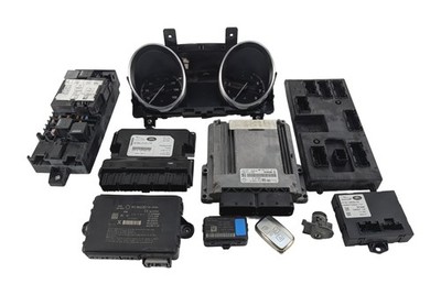 17 ROVER DISCOVERY L462 3.0L SUPER ECU ECM IGNITION IMMOBILIZER MODULE SET(112k)