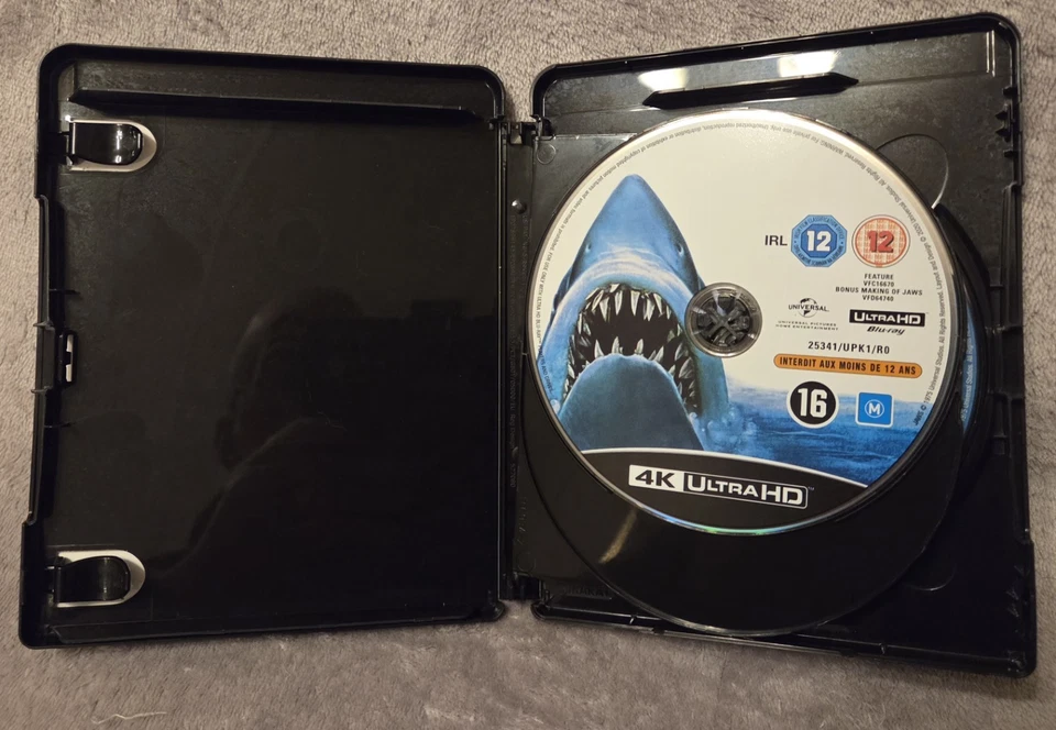 Jaws 4K UHD Blu-ray...New/Not Sealed... - Image 2 of 4