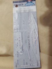 Lonnie Chisenhall Almost Cycle MLB Game 6/18/2012 Cleveland Indians V Reds Rare