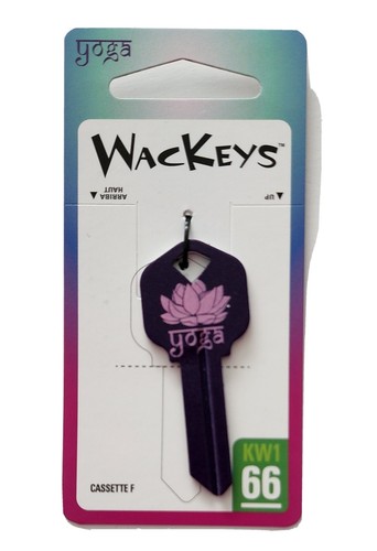 Ungeschnittener Schlüsselrohling Wackys Yoga Haus Schlüsselrohling Strumpf Füller Yoga Liebhaber - Bild 1 von 5