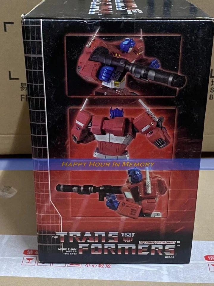 Transformers Hasbro Diamond Select Toys Optimus Prime Bust G1 Statue Limit 1500 - Image 3 of 4
