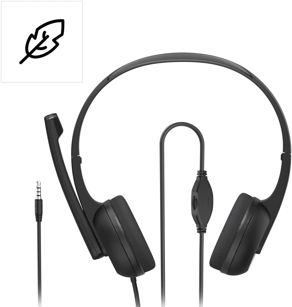 Thumbnail - Hama Headset Mikrofon Hs-p150 Kabelgebundene Kopfhörer 3,5mm