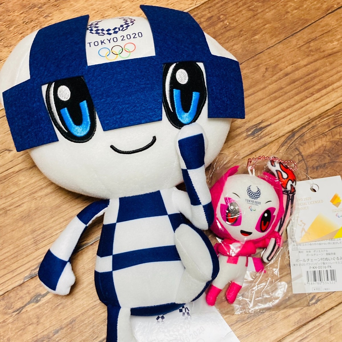 Tokyo Olympic 2020 Miraitowa Someity Official Mascot Dolls Plush