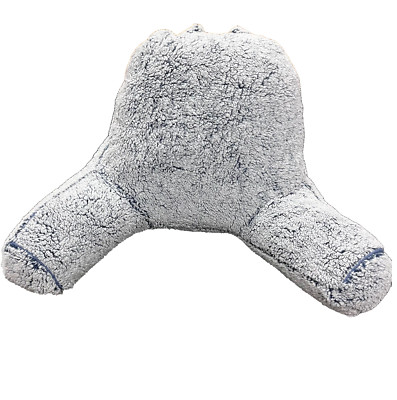 Teddy Fleece Lese Kuschelkissen Kissen mit Armen Lendenwirbel Rückenstütze