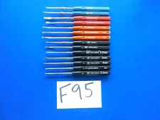 F95 Smith & Nephew Arthroscopic Orthopedic Curette, Elevator, and Osteotome Set