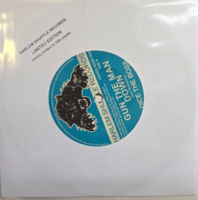 Dice the Boss alias Pama Dice Gun the Man down / Your Boss DJ 7'' Vinyl Schallplatte