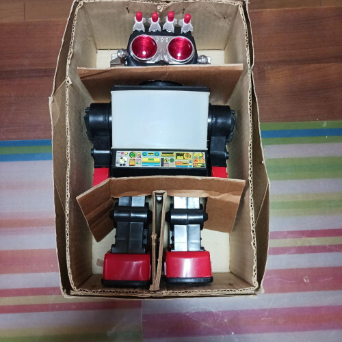 SATURN 13インチ歩行ロボット Robot Showa Vintage❣️SATURN ROBOT 13