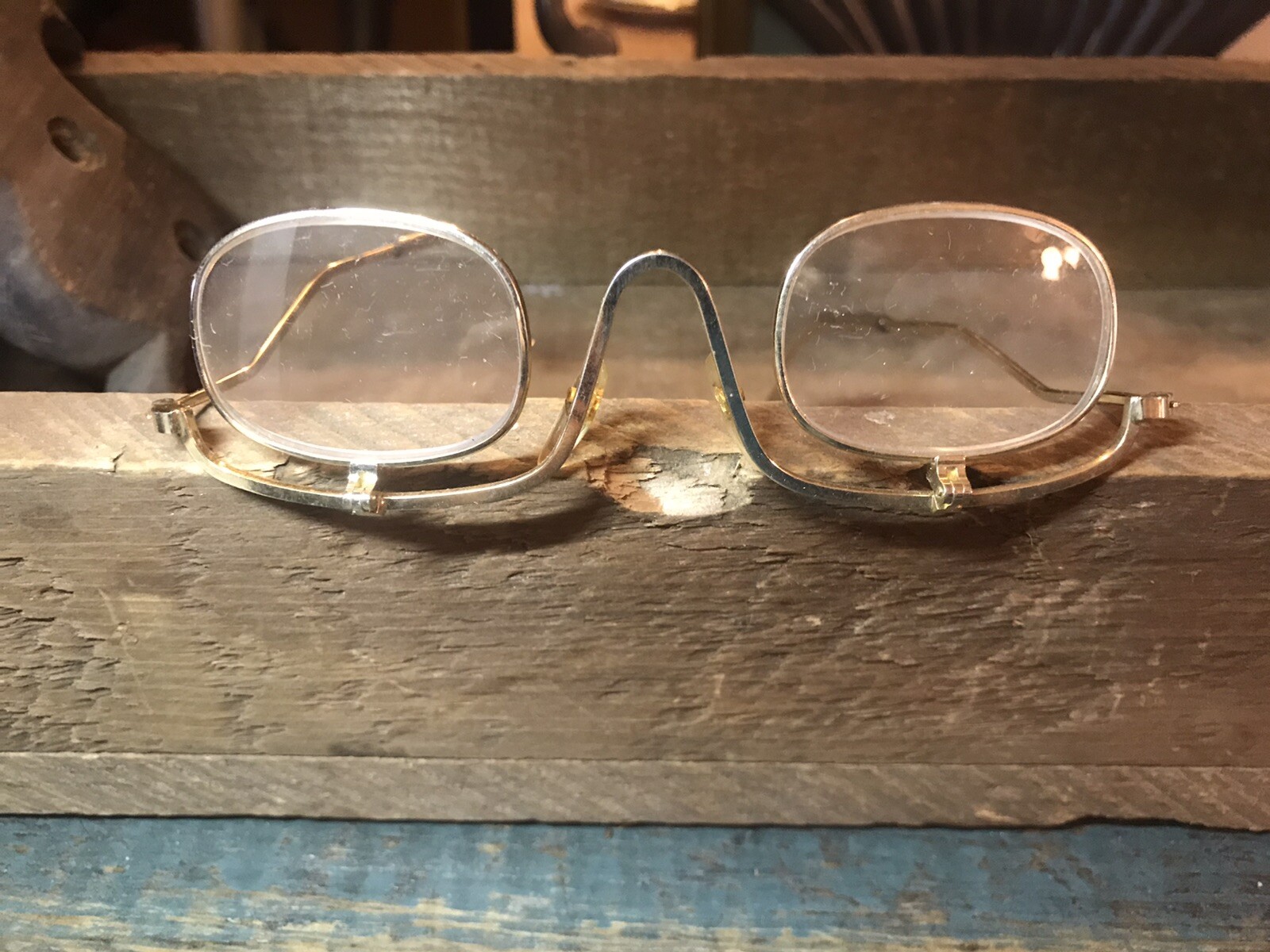 Unique Eyeglasses Bottom Frame Top Folding Lens eBay