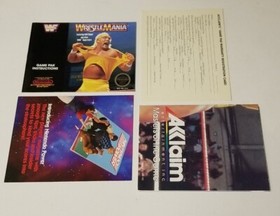 WWF WrestleMania (Nintendo Entertainment System1988) NES / CIB w Posters / VGC