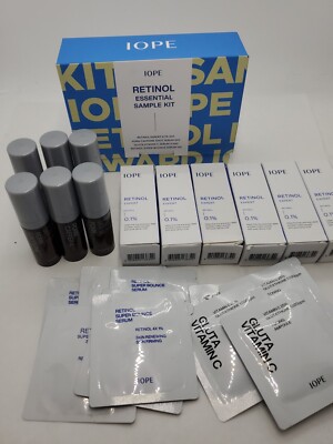 IOPE Retinol Essential Sample Kit Expert 0.1% Wrinkle Corrector 30mL K Beauty