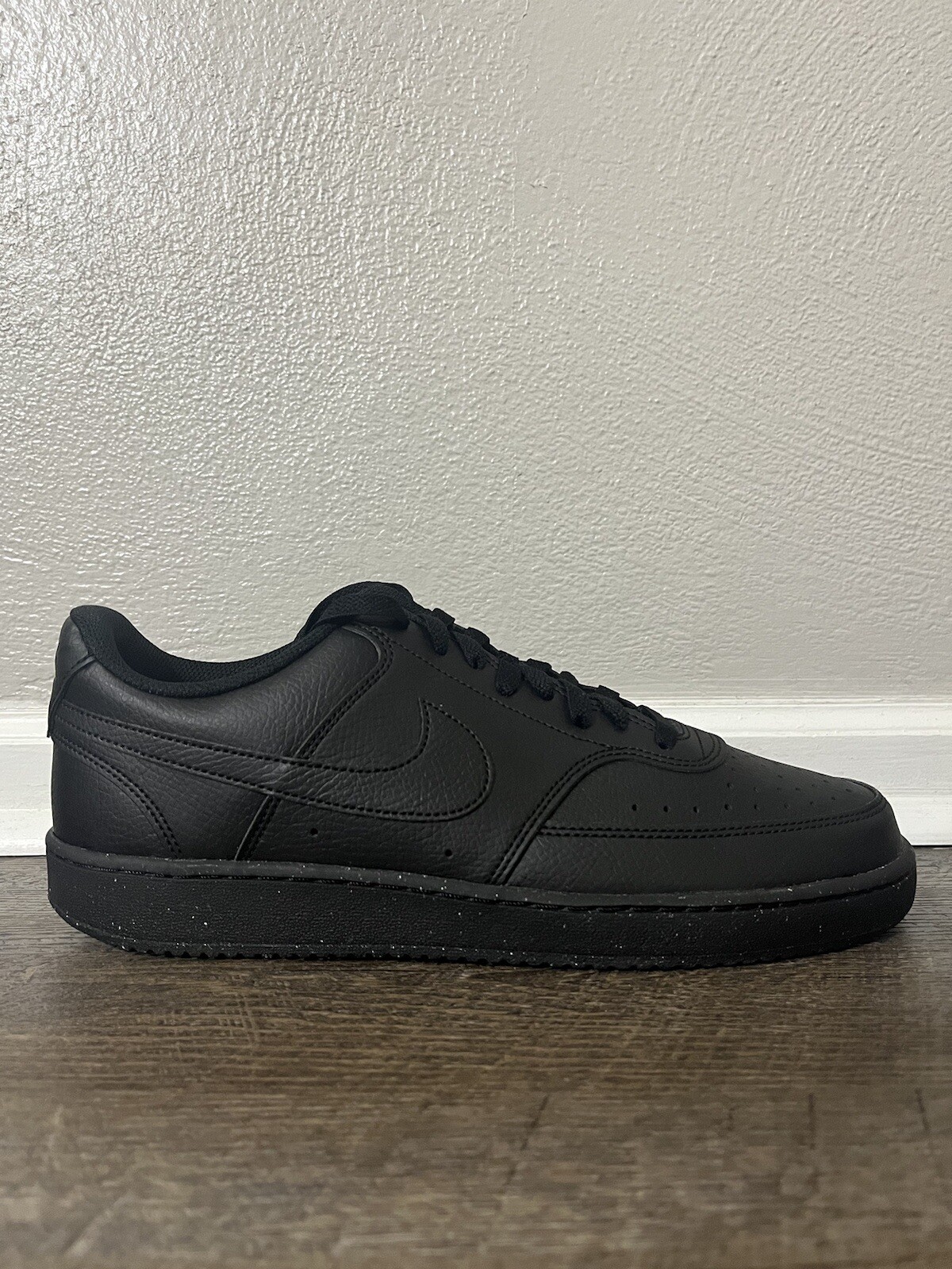 Nike Court Vision Low Next Nature Triple Black Men's Shoe Size 11 DH2987-002