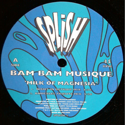 Bam Bam Musique - Milk Of Magnesia (12'')