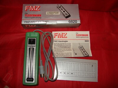 HO gauge, Fleischmann FMZ control system items: consists of 6800