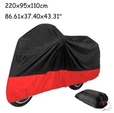 Medium Bike Motorcycle Cover Waterproof Outdoor Rain Scooter Motorbike Protector
