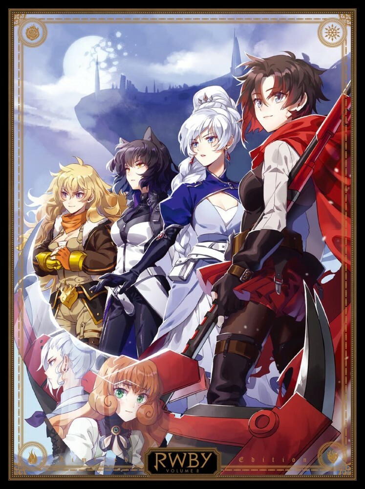 New RWBY Volume 8 First Limited Edition Blu-ray Booklet Can Badge