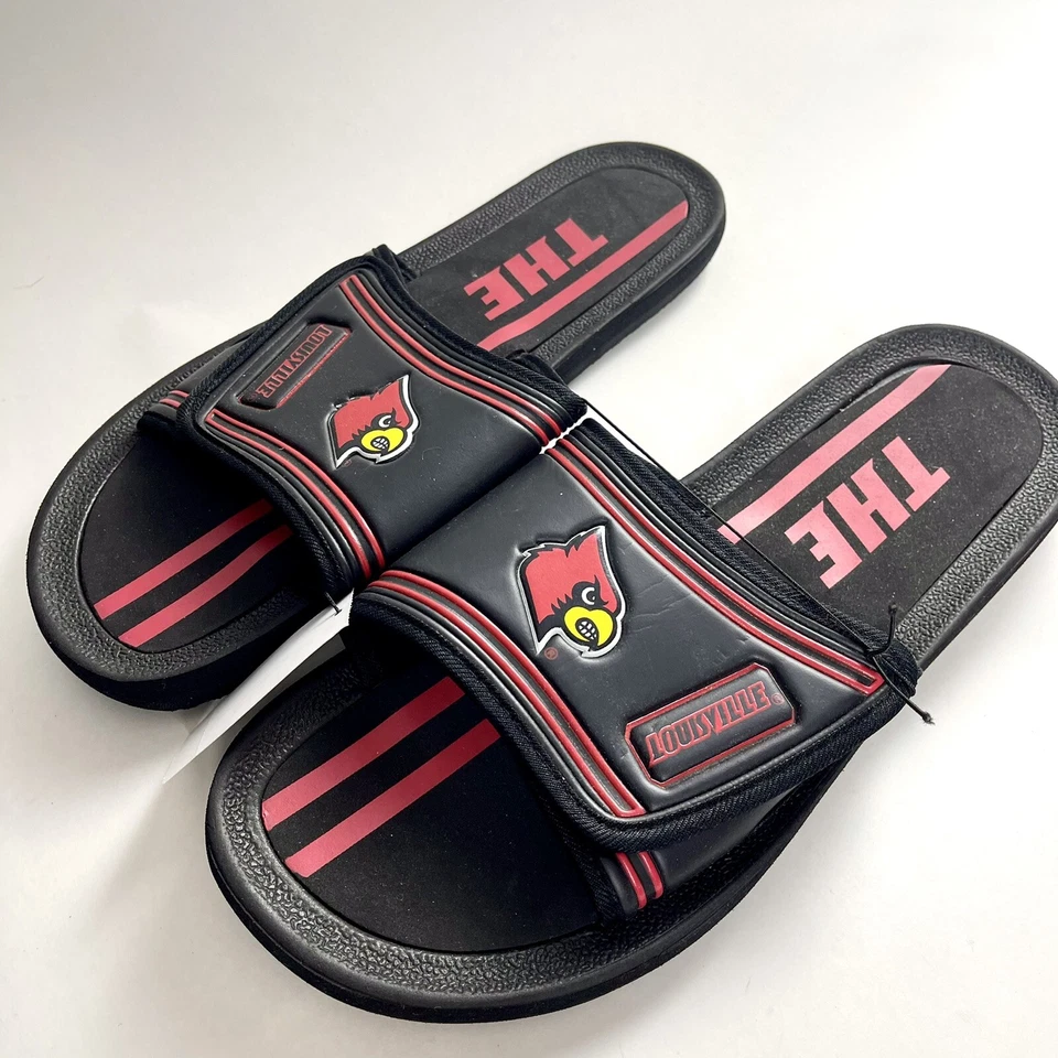 The Louisville Cardinals baseball team Sandals Mens 7-8 - Image 4 of 4