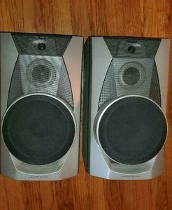 sony speaker system rated impedance