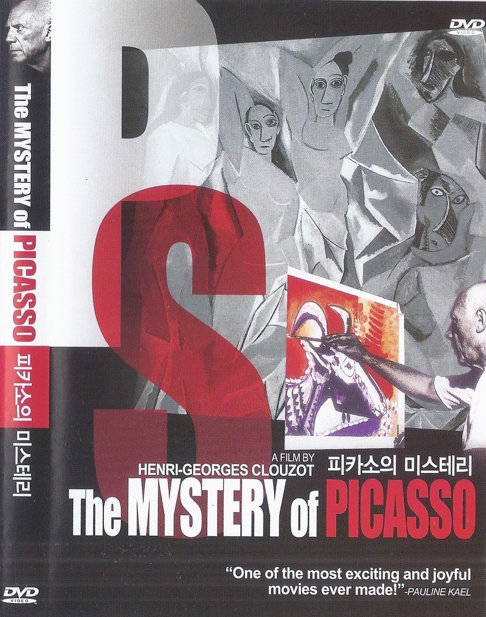 The Mystery of Picasso (1956) Henri-Georges Clouzot DVD *SAME DAY