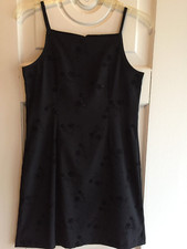 Girls' Limited Too Black Stretch Polyester Sleeveless Sheath Dress Size 14